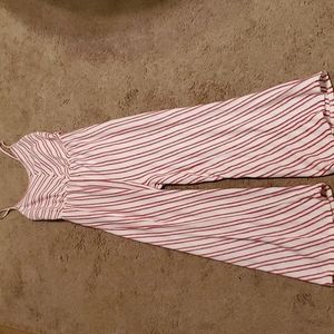 Stripped Jumpsuit